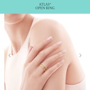 Tiffany's Atlas Open Ring (Gold)✨